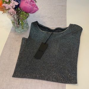 NWT Sparkly silver t-shirt